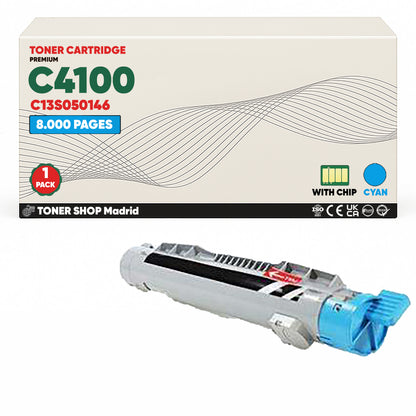 BDink Tóner Compatible Epson C4100 (Pack 4 ) CMYK