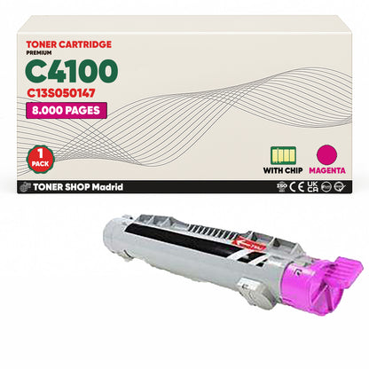 BDink Tóner Compatible Epson C4100 (Pack 4 ) CMYK