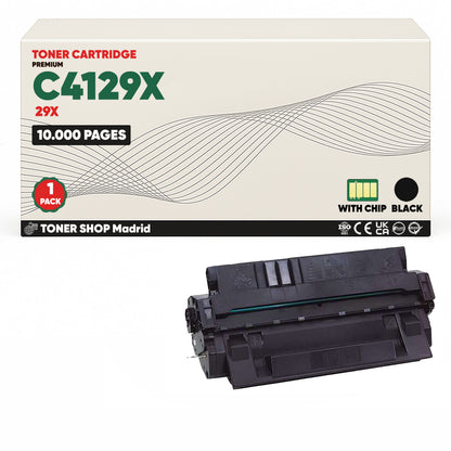 BDink Cartucho Toner Compatible HP C4129X Negro (Pack 1) - Reemplaza 29X