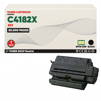 BDink Cartucho Toner Compatible HP C4182X Negro (Pack 1) - Reemplaza 82X