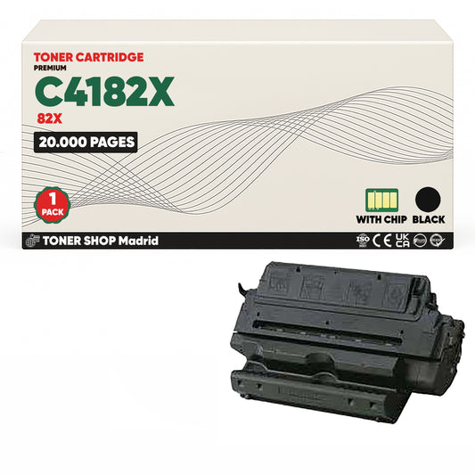 BDink Cartucho Toner Compatible HP C4182X Negro (Pack 1) - Reemplaza 82X