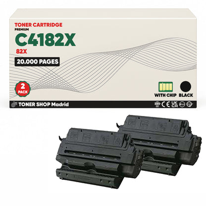 BDink Cartucho Toner Compatible HP C4182X Negro (Pack 1) - Reemplaza 82X