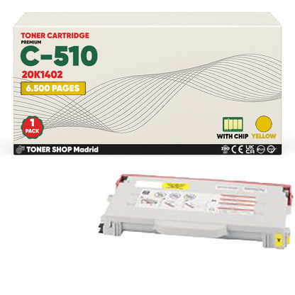 BDink Cartuchos Tóner Compatibles Lexmark C510 CMYK (Pack 4)