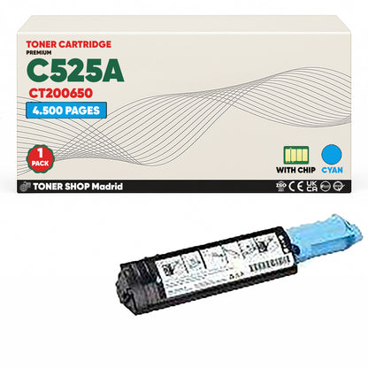 BDink Tóner Compatible Xerox DocuPrint C525A (Pack 3 Colores)