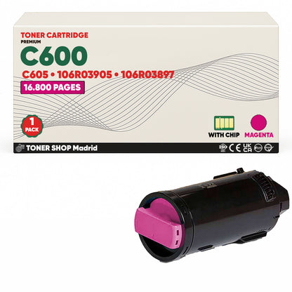 BDink Tóner Compatible Xerox VersaLink C600/C605 (Pack 4 CMYK)