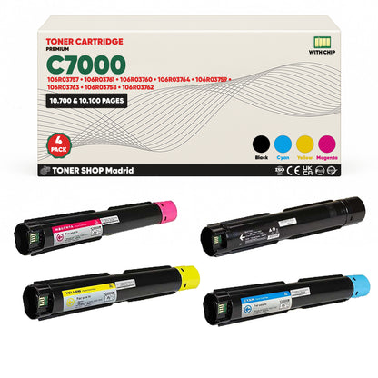 BDink Tóner Compatible Xerox VersaLink C7000 (Pack 4 CMYK)
