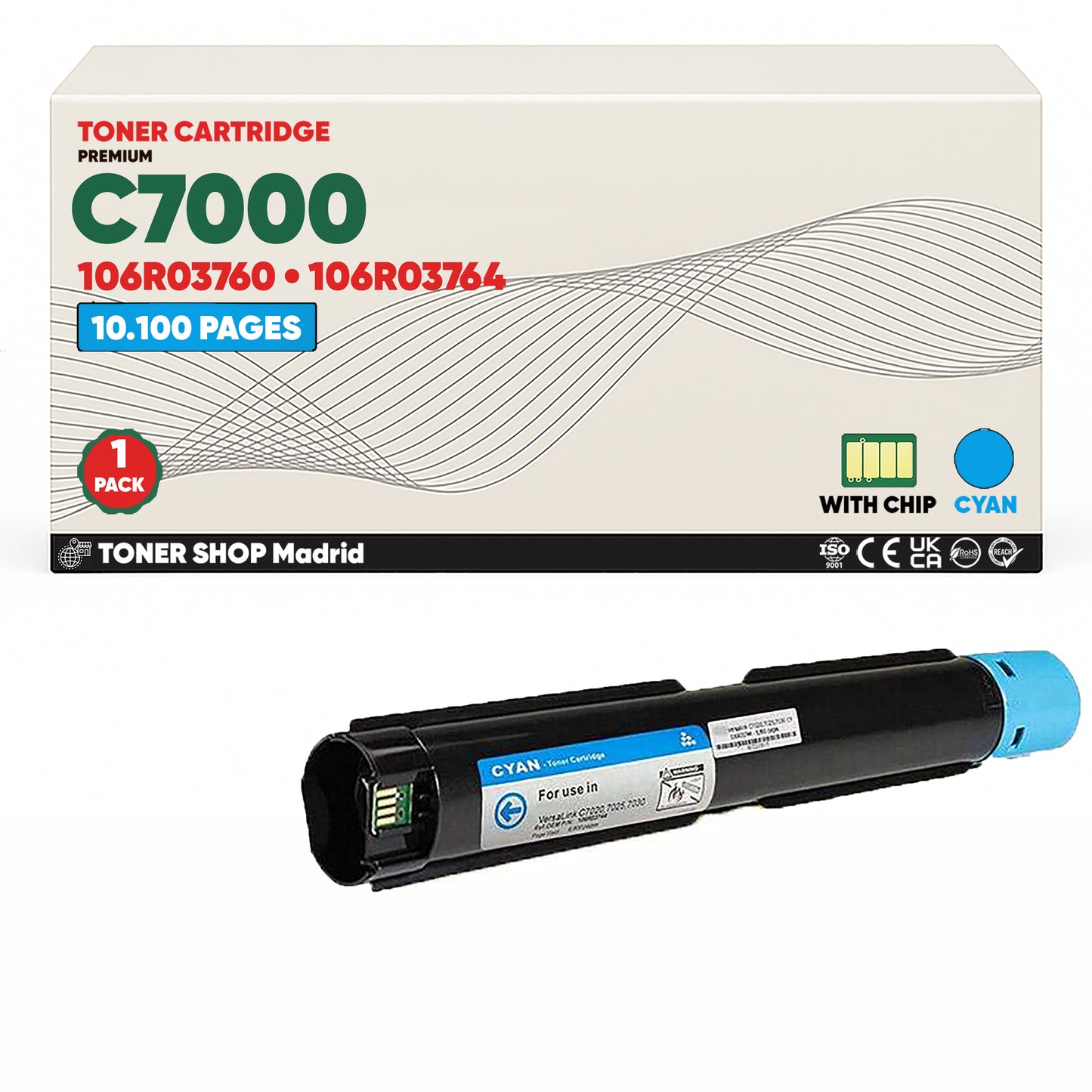 BDink Tóner Compatible Xerox VersaLink C7000 (Pack 4 CMYK)