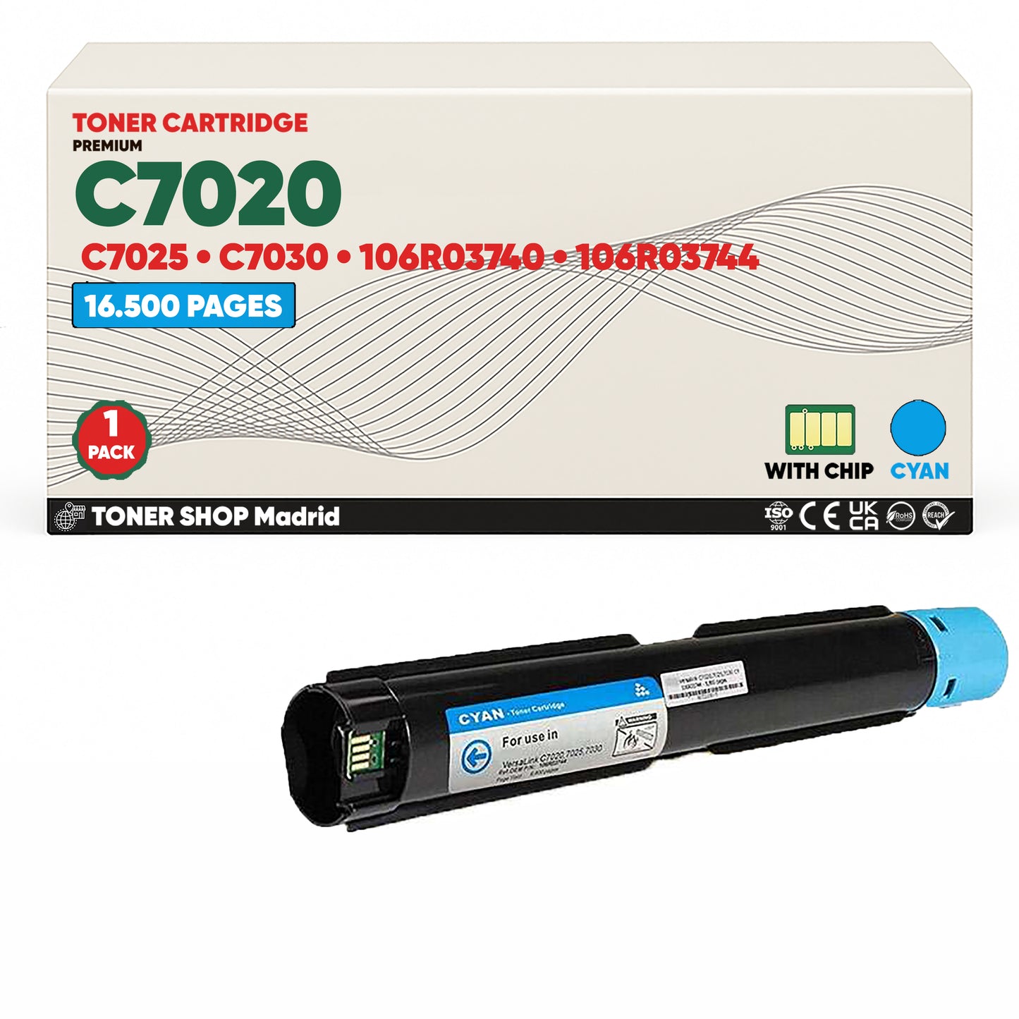 BDink Tóner Compatible Xerox VersaLink C7020/C7030 (Pack 4 CMYK)