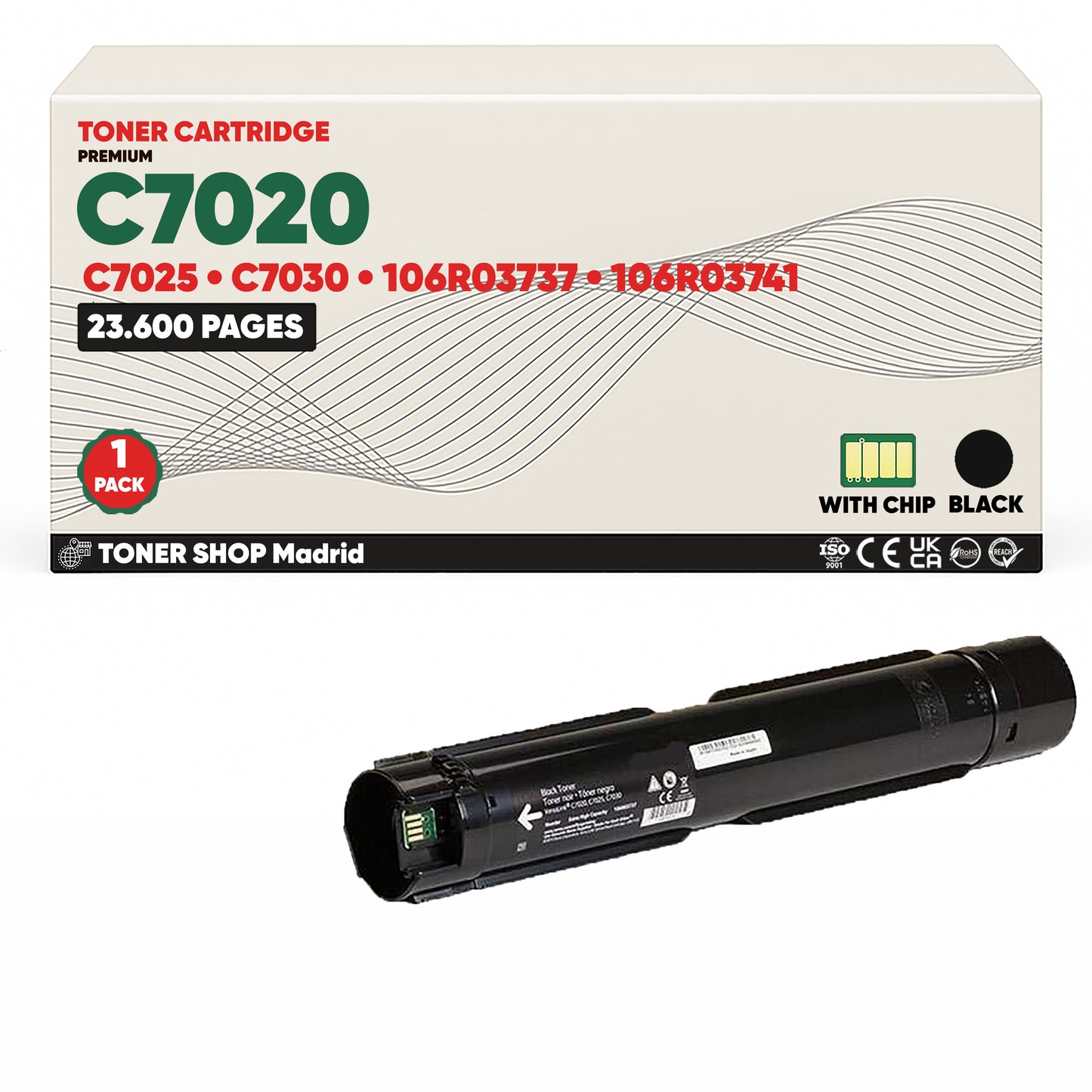 BDink Tóner Compatible Xerox VersaLink C7020/C7030 (Pack 4 CMYK)