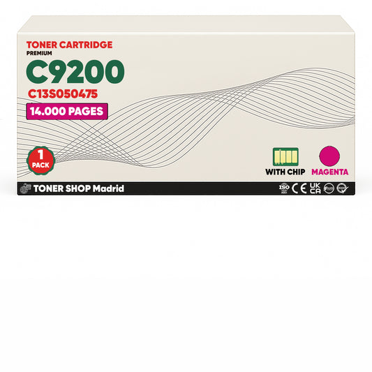 BDink Tóner Compatible Epson C9200 Magenta