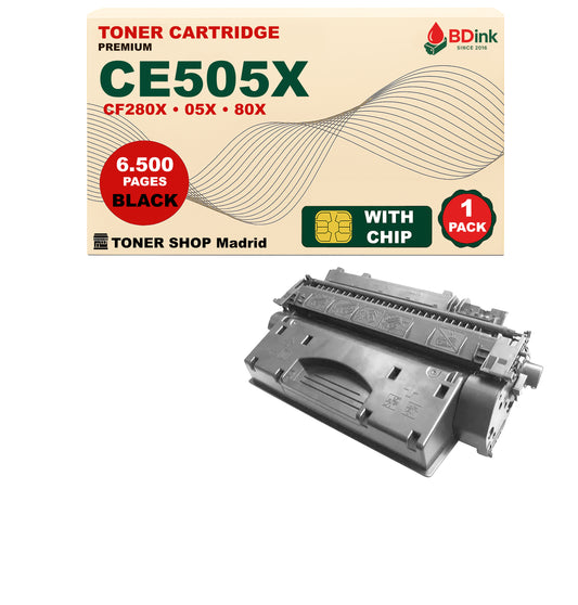BDink Cartucho Tóner Compatible HP CE505X/CF280X - 05X/80X Negro