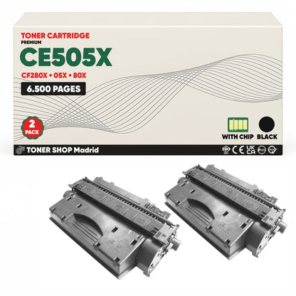 BDink Cartucho Tóner Compatible HP CE505X/CF280X - 05X/80X Negro