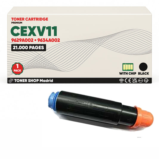 BDink Cartucho Tóner Compatible Canon CEXV11/CEXV12 Negro