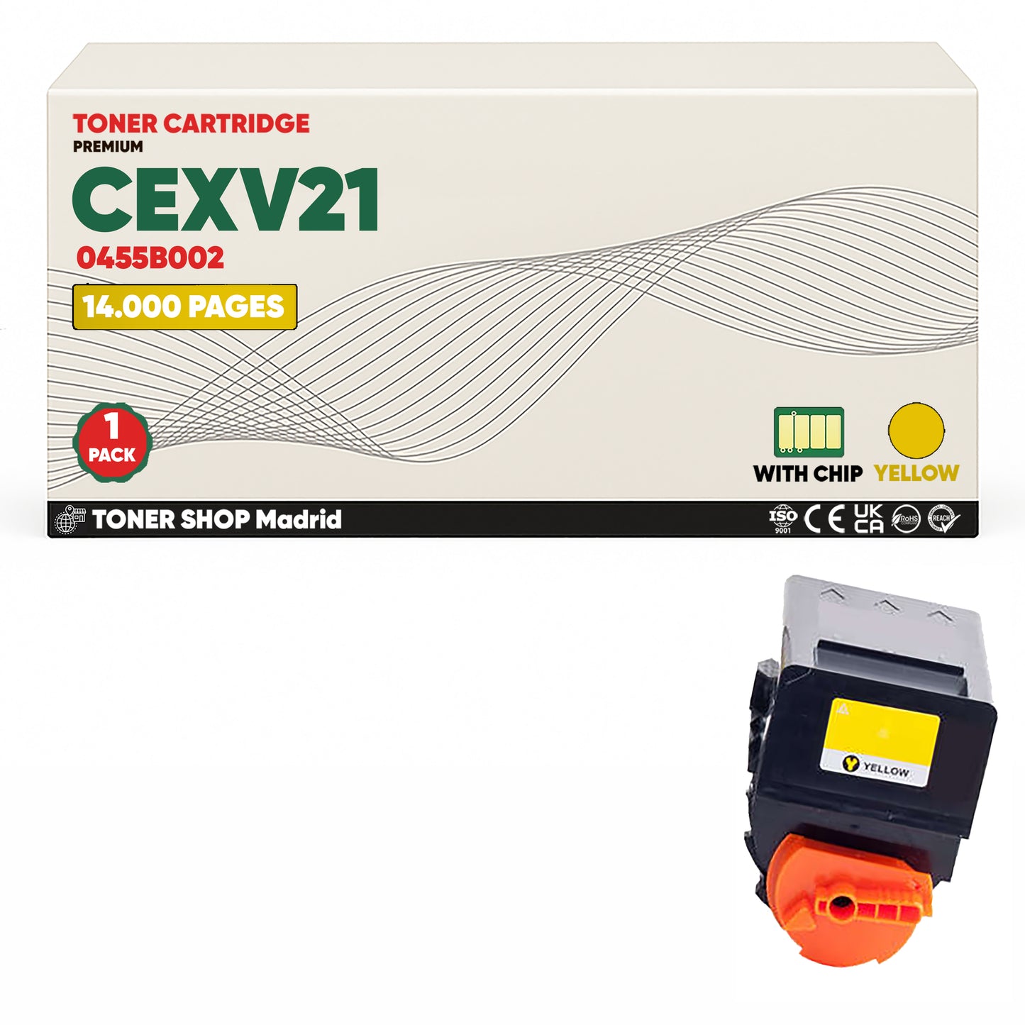 BDink Tóner Compatible Canon C-EXV21 (CMYK 4 Pack)