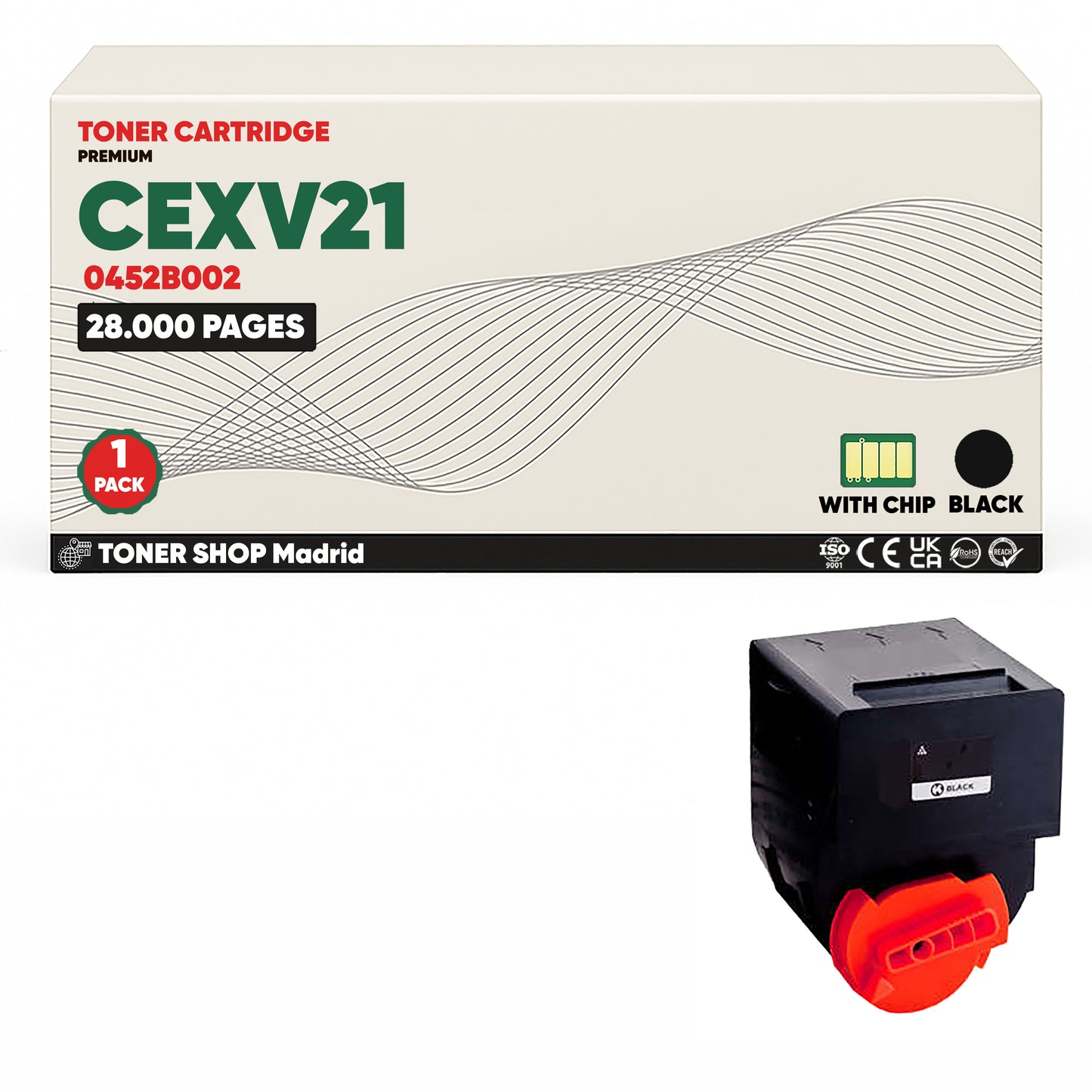 BDink Tóner Compatible Canon C-EXV21 (CMYK 4 Pack)
