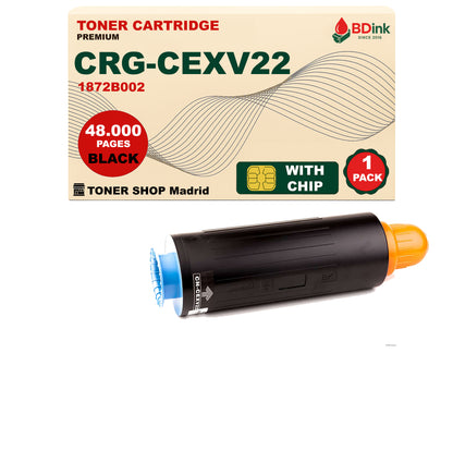BDink Cartucho Tóner Compatible Canon CEXV22 Negro