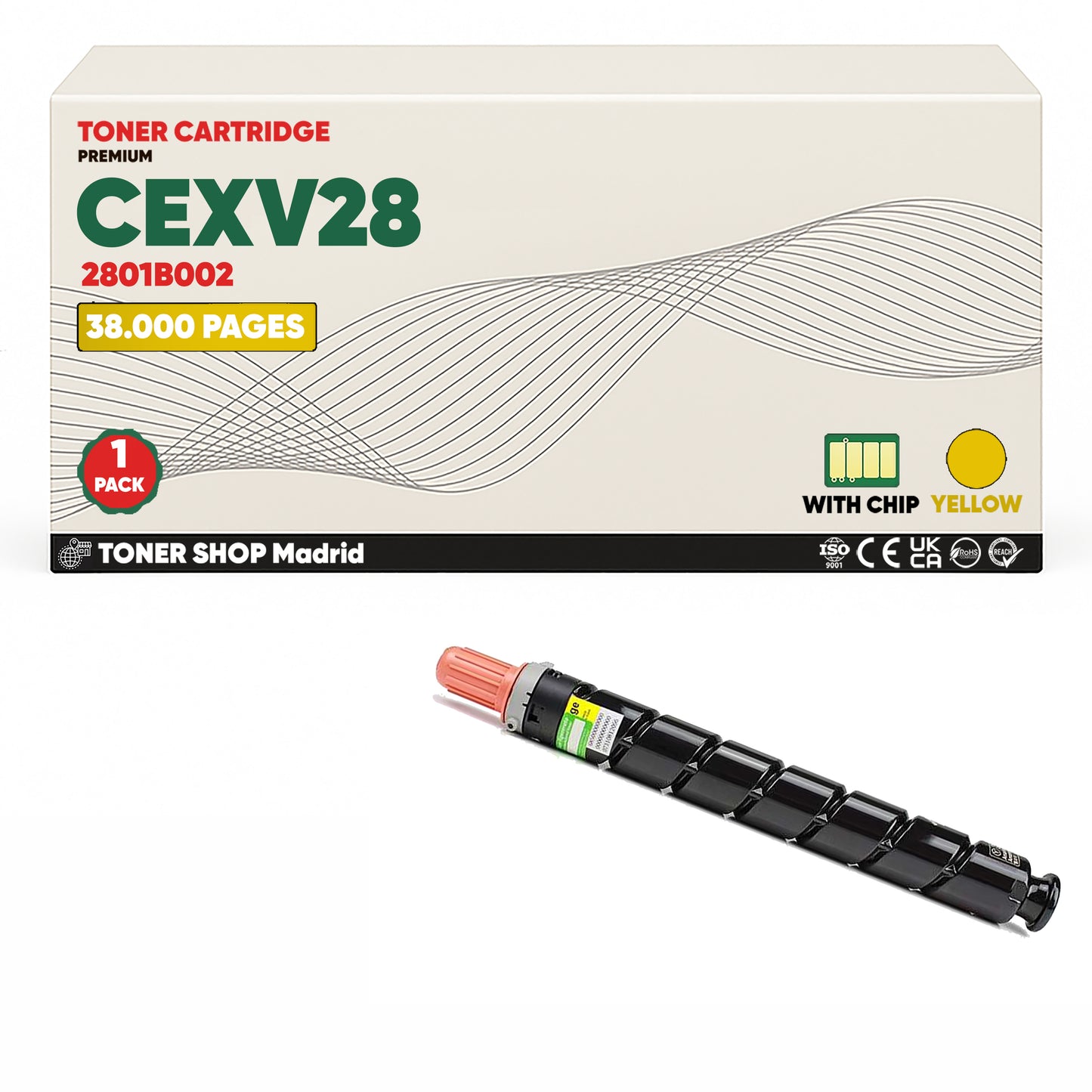 BDink Tóner Compatible Canon C-EXV28 (CMYK 4 Pack)