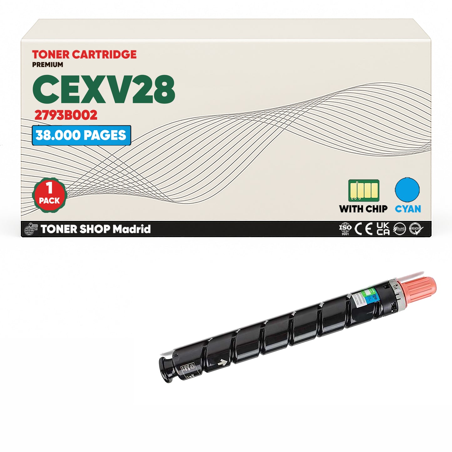 BDink Tóner Compatible Canon C-EXV28 (CMYK 4 Pack)