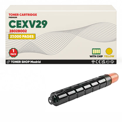 BDink Tóner Compatible Canon CEXV29 (CMYK 4 Pack)