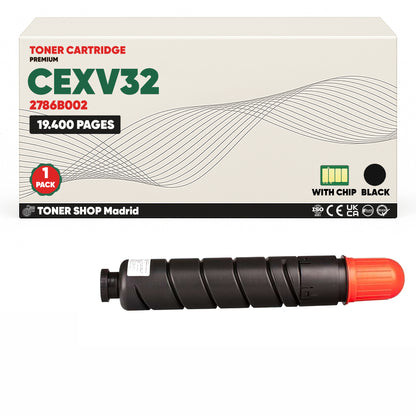 BDink Cartucho Tóner Compatible Canon CEXV32 Negro