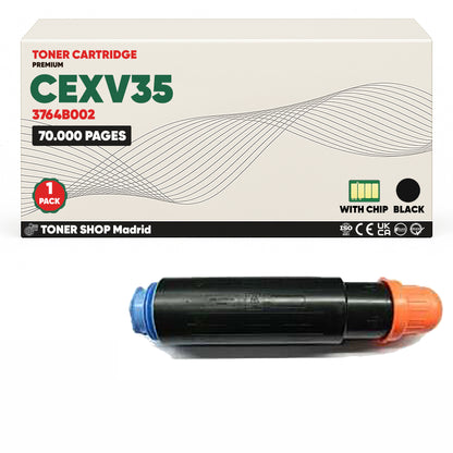BDink Cartucho Tóner Compatible Canon CEXV35 Negro