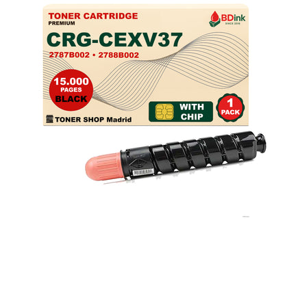 BDink Cartucho Tóner Compatible Canon CEXV37/CEXV43 Negro