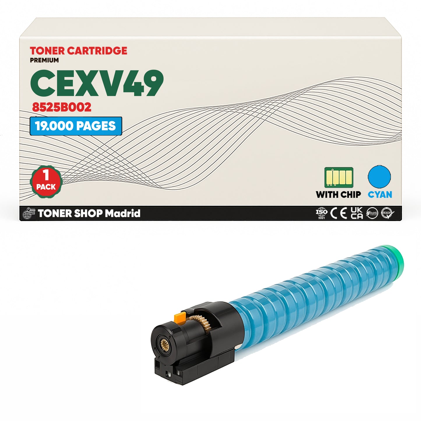 BDink Tóner Compatible Canon C-EXV49 (CMYK 4 Pack)