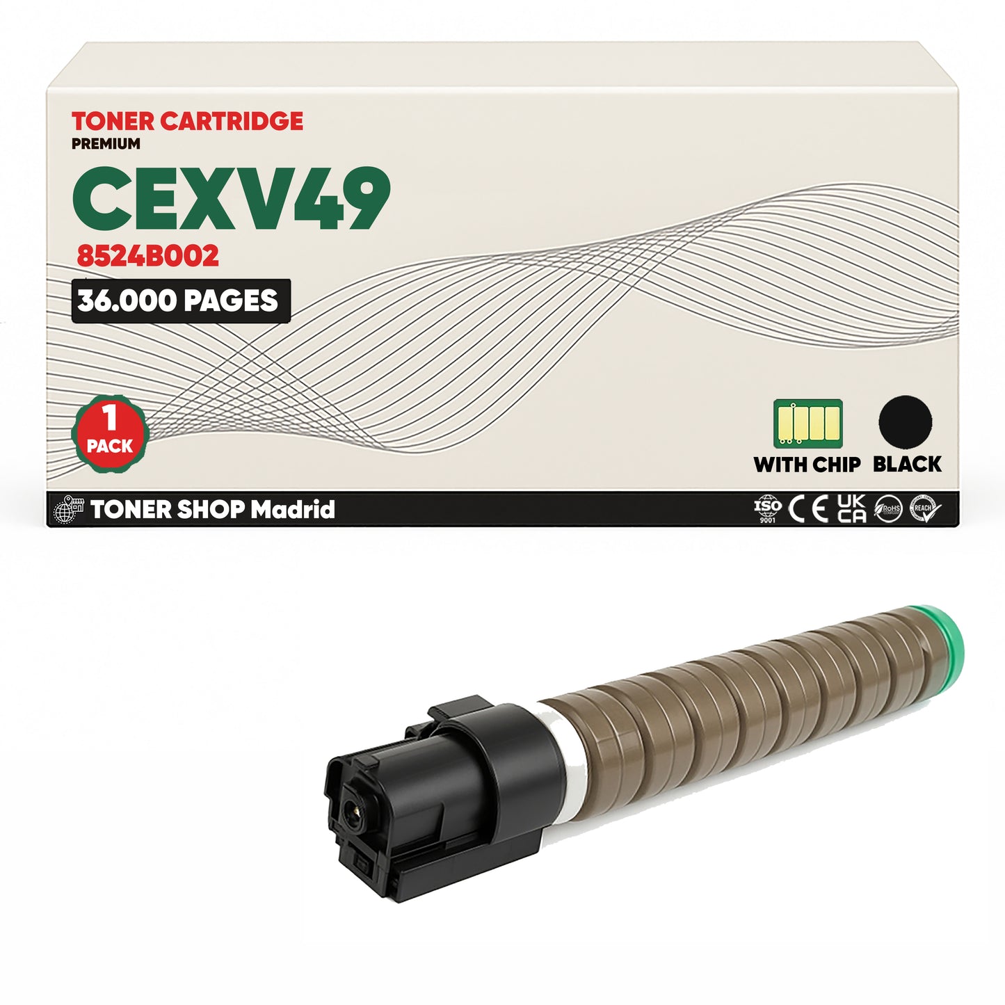 BDink Tóner Compatible Canon C-EXV49 (CMYK 4 Pack)
