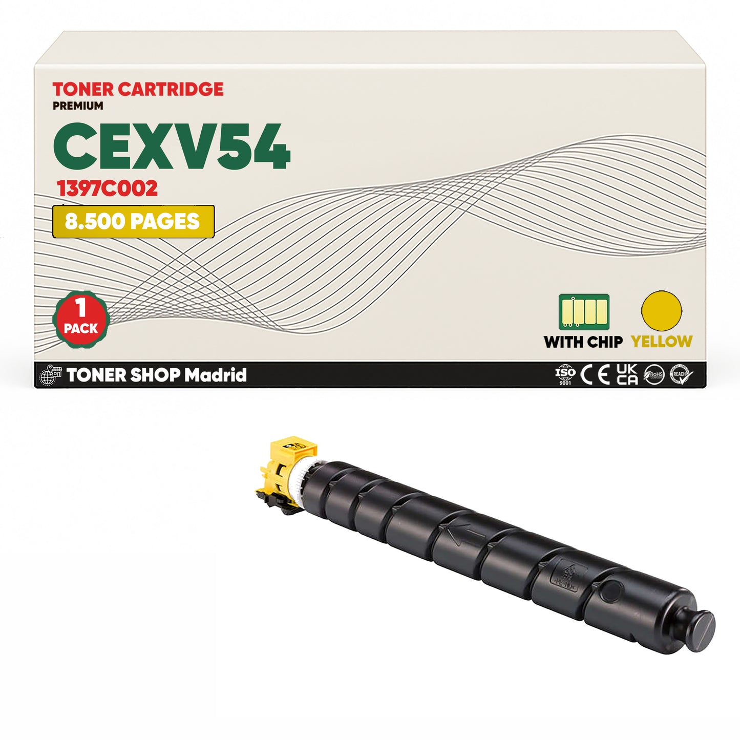 BDink Tóner Compatible Canon C-EXV54 (CMYK 4 Pack)