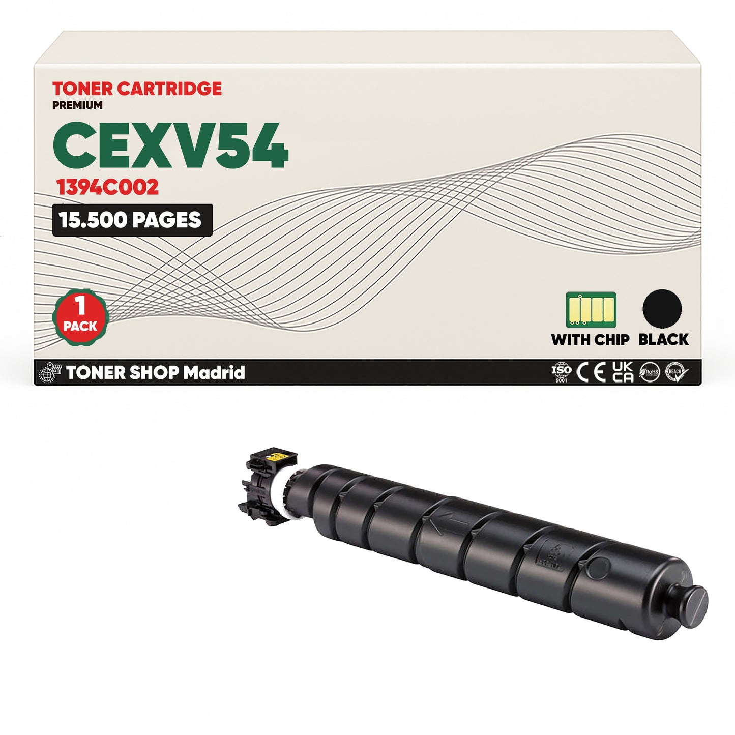 BDink Tóner Compatible Canon C-EXV54 (CMYK 4 Pack)