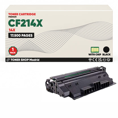 BDink Cartucho Tóner Compatible HP 14X / CF214X Negro