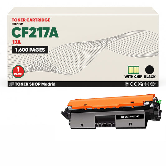 BDink Cartucho Tóner Compatible HP 17A / CF217A Negro