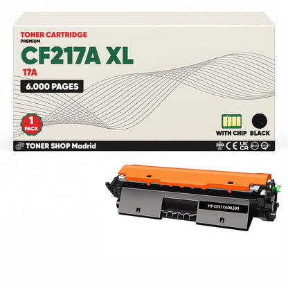 BDink Cartucho Tóner Compatible HP 17A / CF217A XL Negro