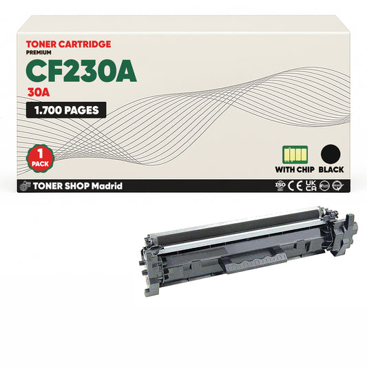 BDink Cartucho Tóner Compatible HP 30A / CF230A Negro