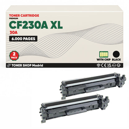 BDink Cartucho Tóner Compatible HP 30A / CF230A XL Negro