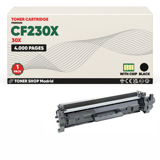 BDink Cartucho Tóner Compatible HP 30X / CF230X Negro