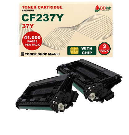 BDink Cartucho Tóner Compatible HP 37Y / CF237Y Negro