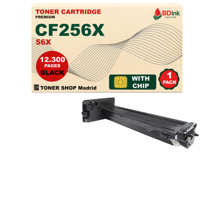 BDink Cartucho Tóner Compatible HP 56X / CF256X Negro