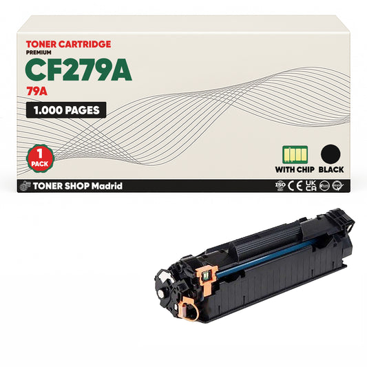 BDink Cartucho Tóner Compatible HP 79A / CF279A Negro