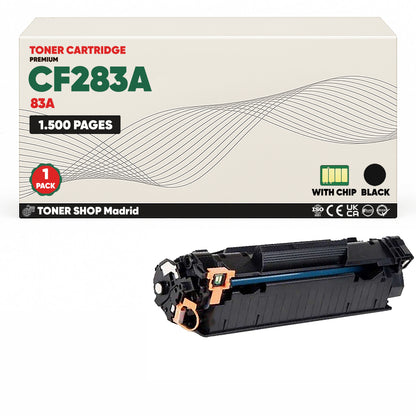 BDink Cartucho Tóner Compatible HP 83A / CF283A Negro