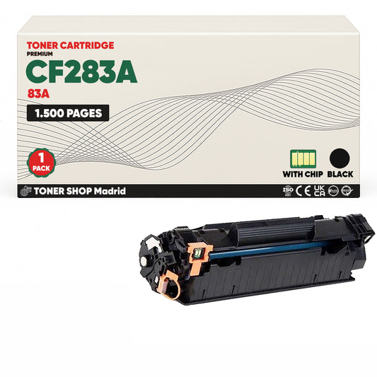 BDink Cartucho Tóner Compatible HP 83A / CF283A Negro