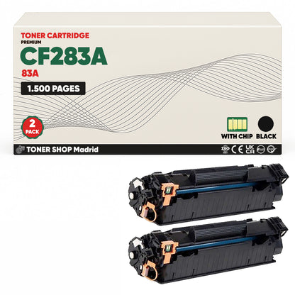 BDink Cartucho Tóner Compatible HP 83A / CF283A Negro