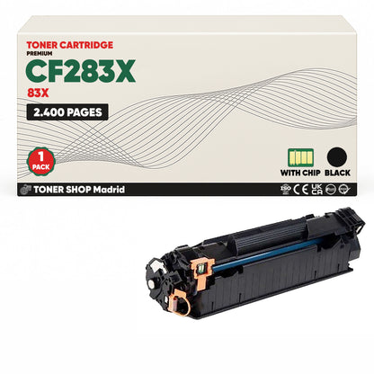 BDink Cartucho Tóner Compatible HP 83X / CF283X Negro