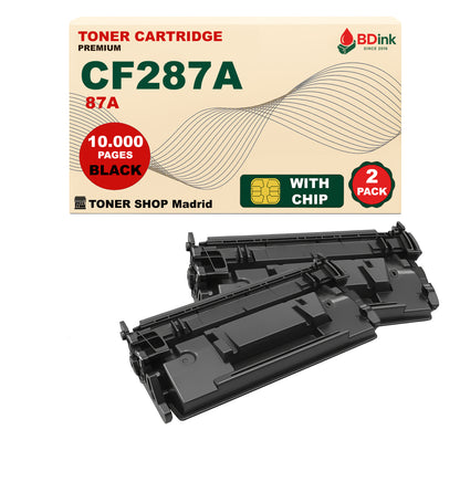 BDink Cartucho Tóner Compatible HP 87A / CF287A Negro