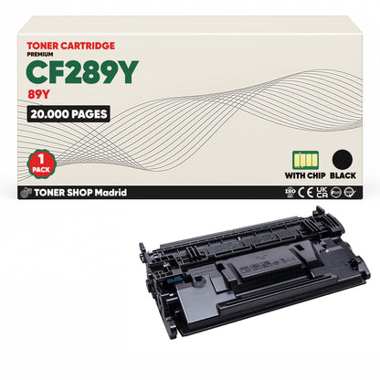 BDink Cartucho Tóner Compatible HP 89Y / CF289Y Negro