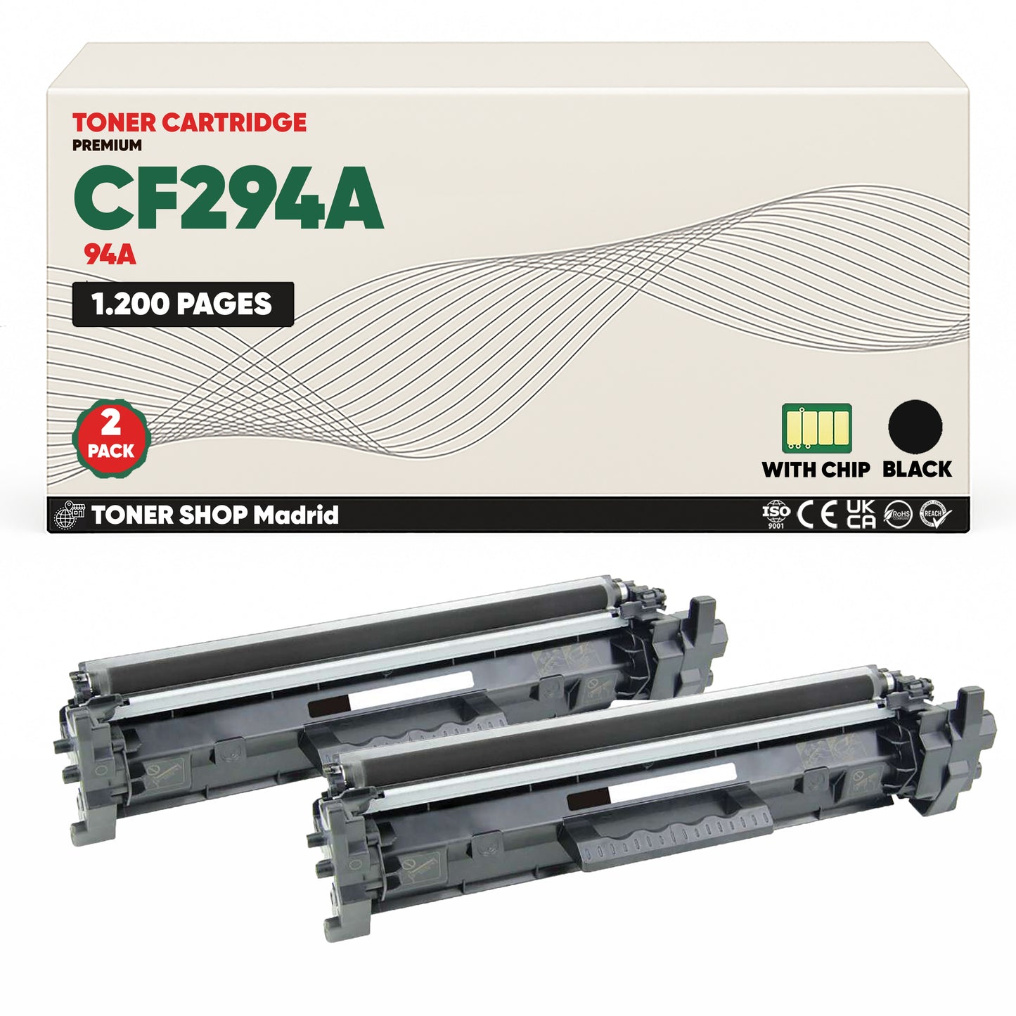 BDink Cartucho Tóner Compatible HP 94A / CF294A Negro