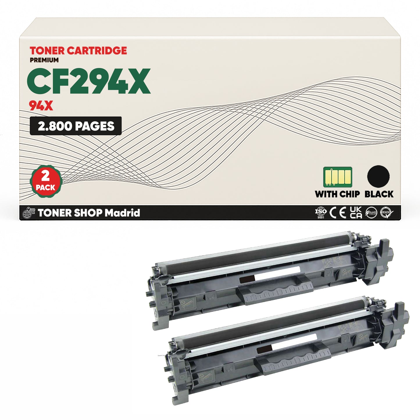 BDink Cartucho Tóner Compatible HP 94X / CF294X Negro
