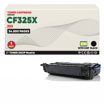 BDink Cartucho Tóner Compatible HP 25X Negro CF325X