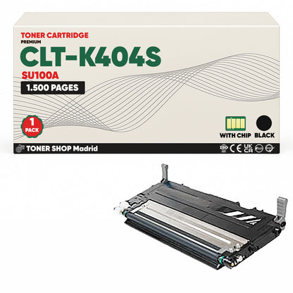 BDink Cartucho de Toner Compatible Samsung CLT-K404S (Pack 4) CMYK