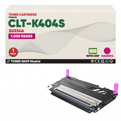 BDink Cartucho de Toner Compatible Samsung CLT-K404S (Pack 4) CMYK